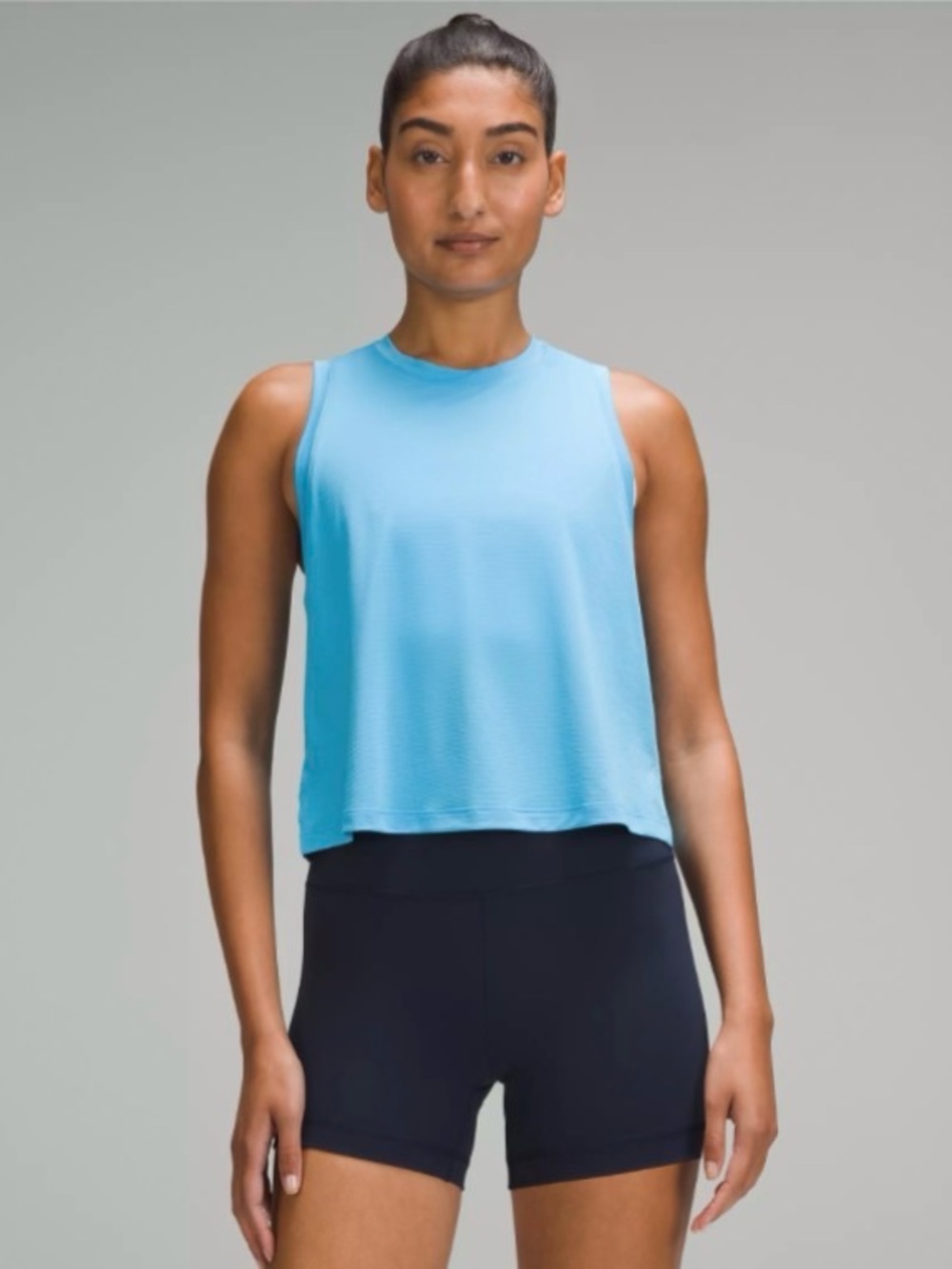 lululemon athletica Light Blue Sleeveless Tank Top